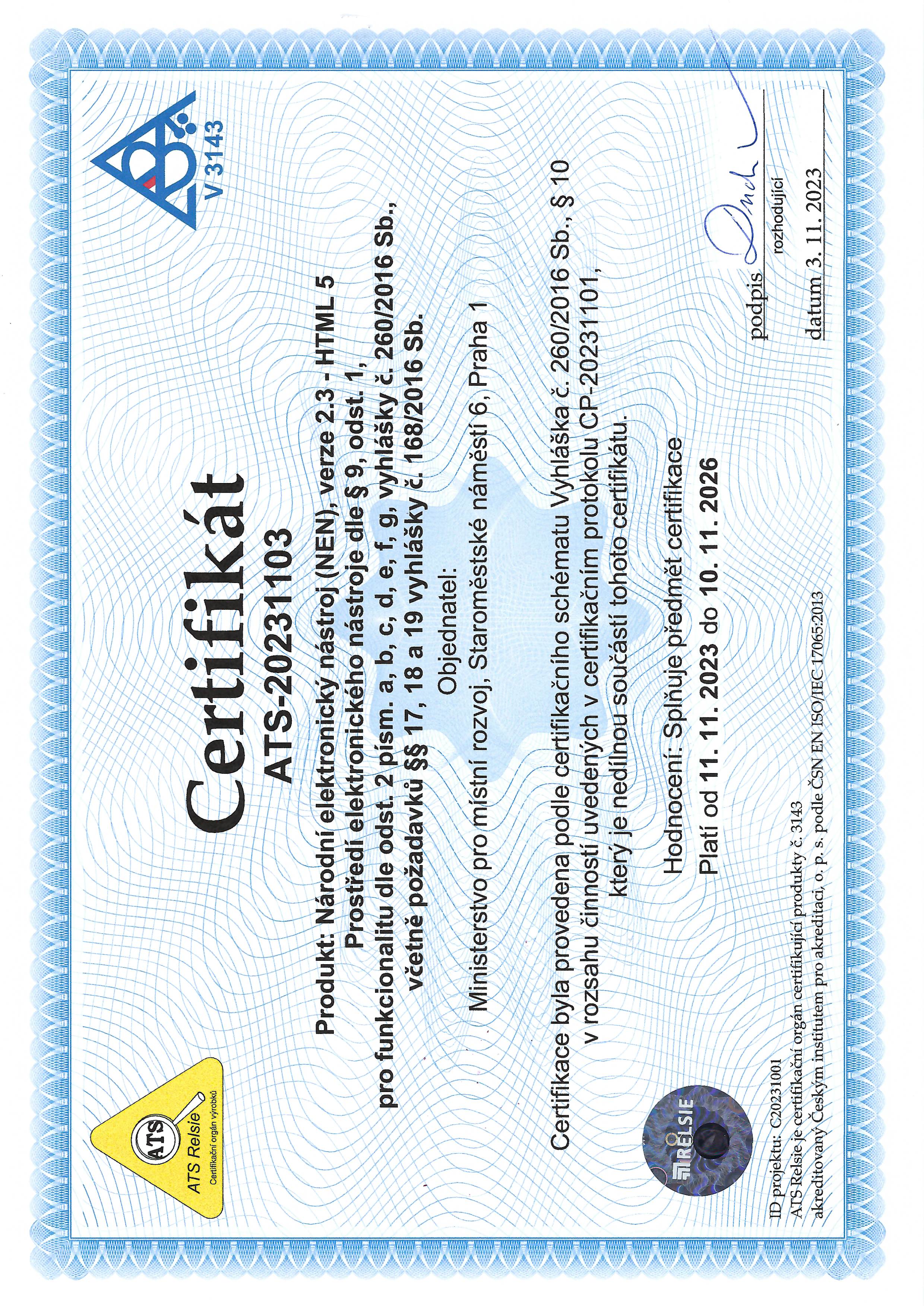 Certifikát prostředí 11.11.2023 - 10.11.2026.jpg