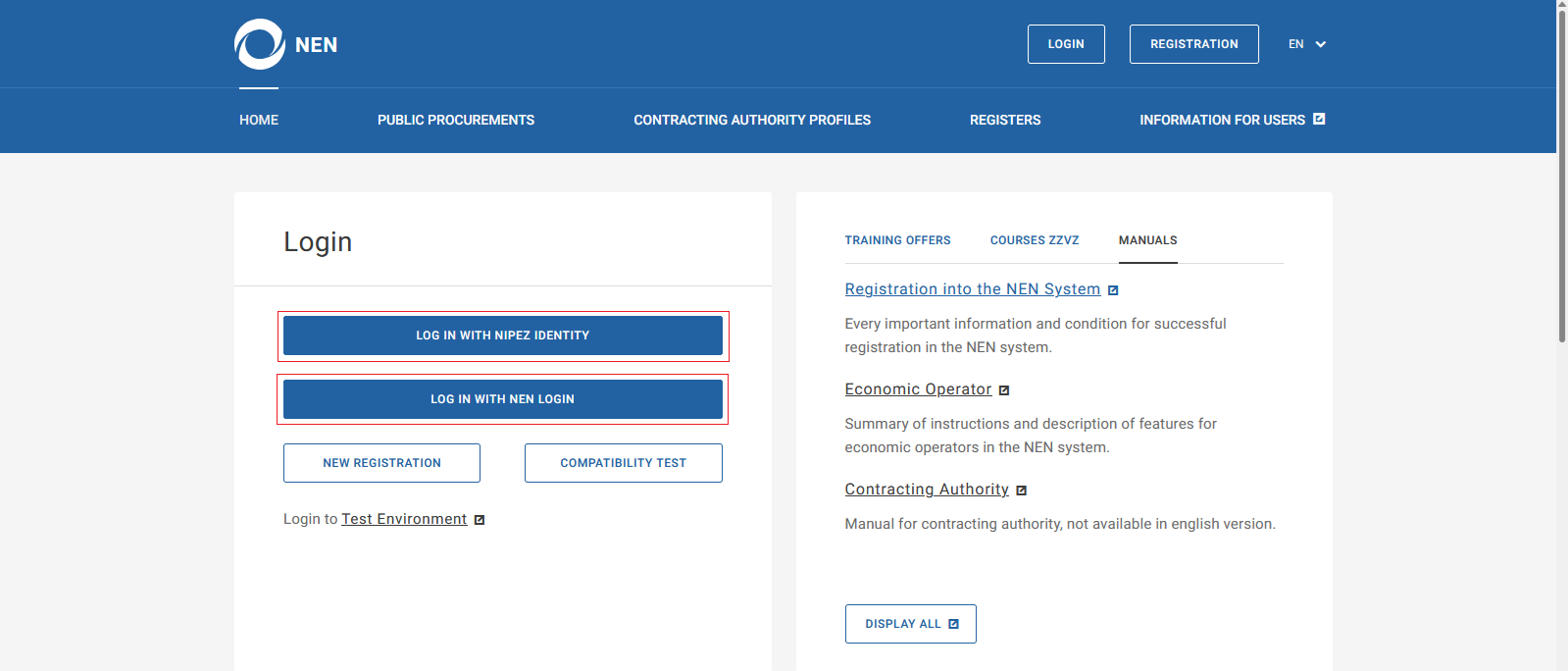 PD17012026Veřejná stránka systému NEN13AJ.png